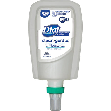 Dial FIT TF Refill Clean+ Foaming Hand Wash - Bacteria & Odor Remover - Skin Care Dispensers Refills