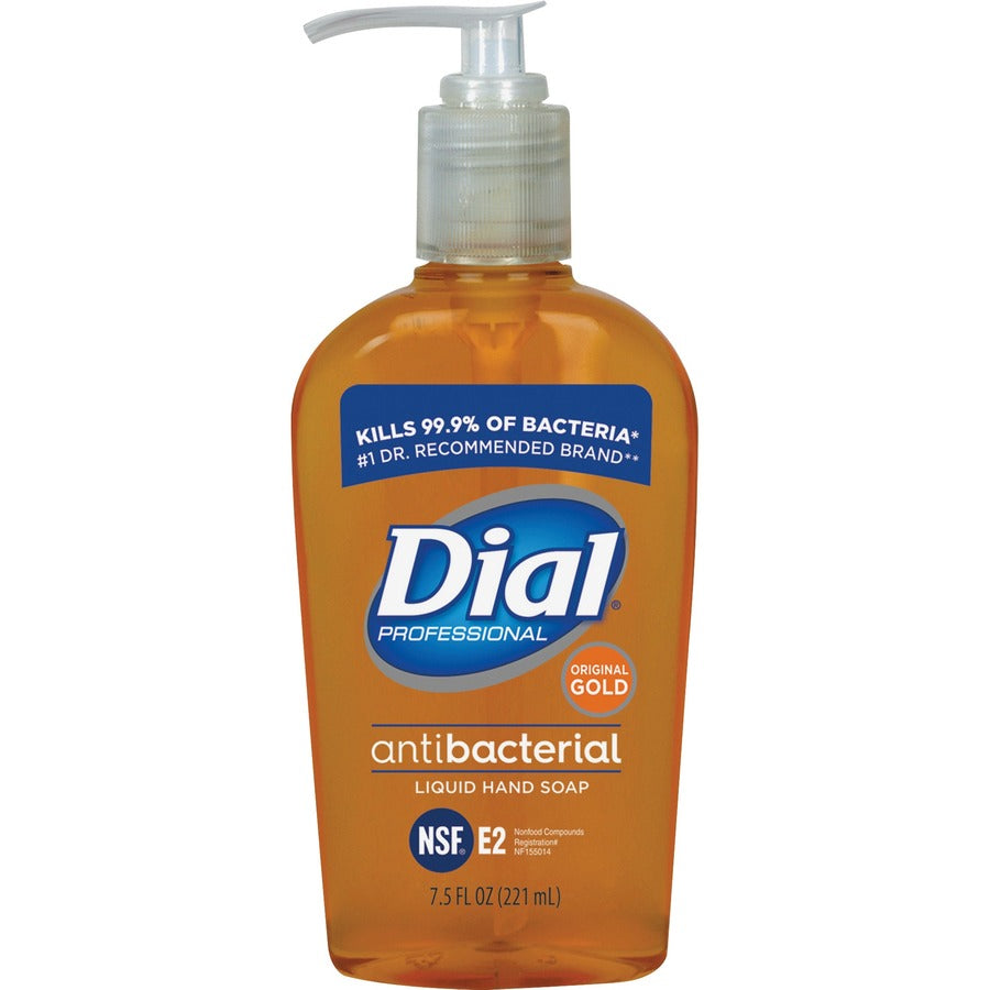 Dial Gold Antibacterial Liquid Hand Soap - Front