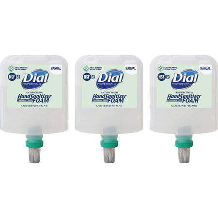 Dial Hand Sanitizer Foam Refill - Bacteria Remover - 1.27 Quart - Clear - Skin Care Dispensers & Refills
