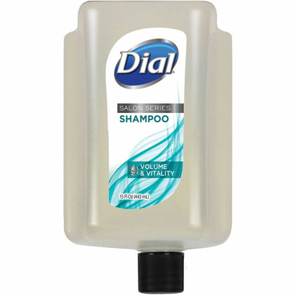 Dial Professional Versa Cartridge Bottle Refills - 15 fl oz - White - 6/Carton - Skin Care Dispensers &