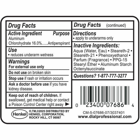 Dial Professional Scented Antiperspirant/Deodorant RollOn - Alternate-Image2