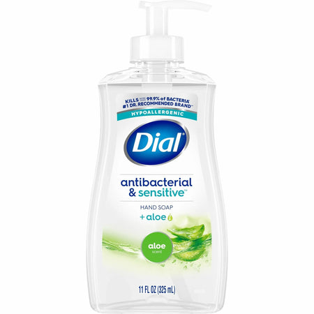 Dial Sensitive Skin Antibacterial Soap - Moisturizing Bacteria Remover - Hand Soaps/Cleaners