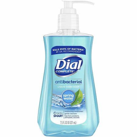 Dial Spring Antibacterial Hand Soap: Bacteria Remover Moisturizing - 7.50 fl oz - Soaps/Cleaners