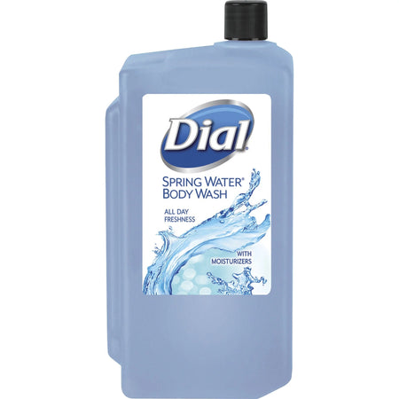 Dial Spring Body Wash Refill: Water Scent 1.06 Quart - Bacteria Remover & Moisturizing - Skin Care Dispensers Refills