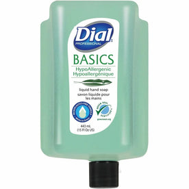 Dial Versa Basics Liquid Hand Soap: 15 fl oz Bottle Dispenser - Green - Skin Care Dispensers & Refills