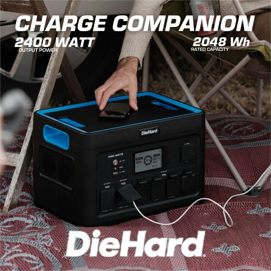 DieHard 2400-Watt Lithium-ion Portable Power Station/Solar Generator - Alternate-Image6