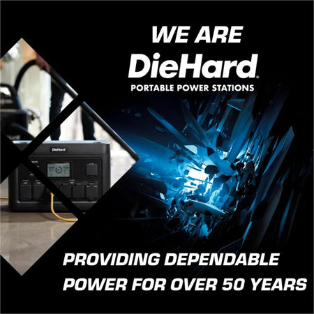 DieHard 2400-Watt Lithium-ion Power Station: Portable Solar Generator - Batteries & Battery Chargers