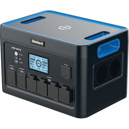 DieHard 2400-Watt Lithium-ion Power Station: Portable Solar Generator - Batteries & Battery Chargers
