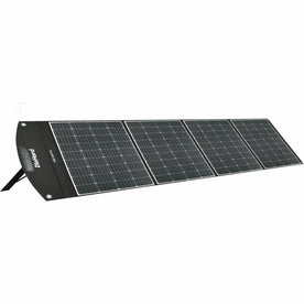 DieHard 400W Solar Panel: Portable Power Station - 31.5’’ x 10.5 ft - Rich Black - Batteries & Battery Chargers