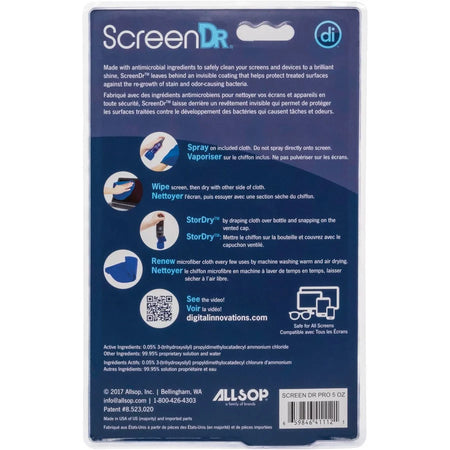 Digital Innovations Screen Cleaning Kit - 5 fl. oz - Ammonia-free & Eco-friendly - Electronics Supplies