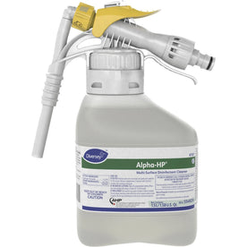 Diversey Alpha-HP Multisurface Disinfectant: Citrus Scent 50.7 fl oz - Bactericide & Virucidal - Disinfectants