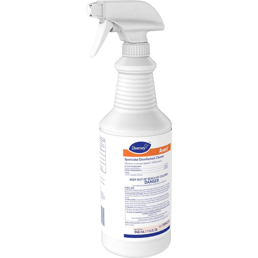 Diversey Avert Sporicidal Disinfect Cleaner - Left