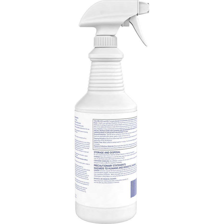 Diversey Avert Sporicidal Disinfect Cleaner - Rear