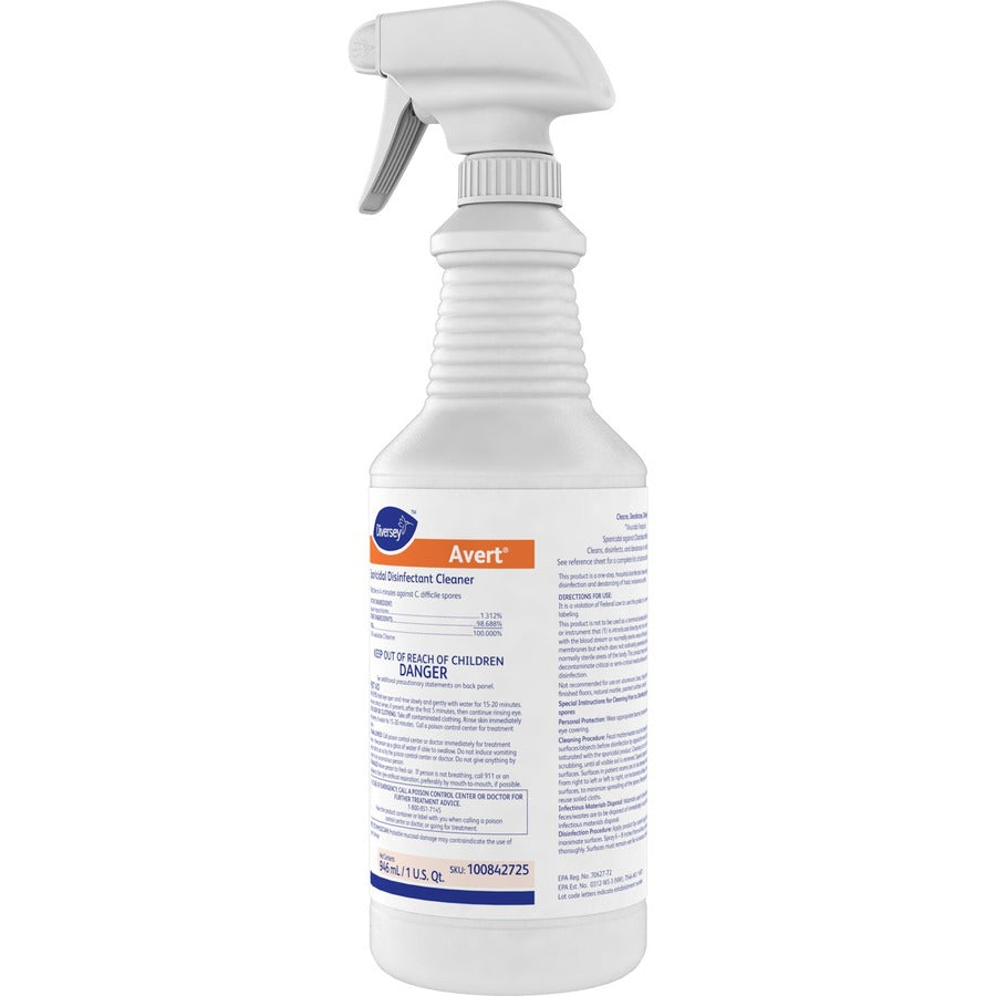 Diversey Avert Sporicidal Disinfect Cleaner - Right