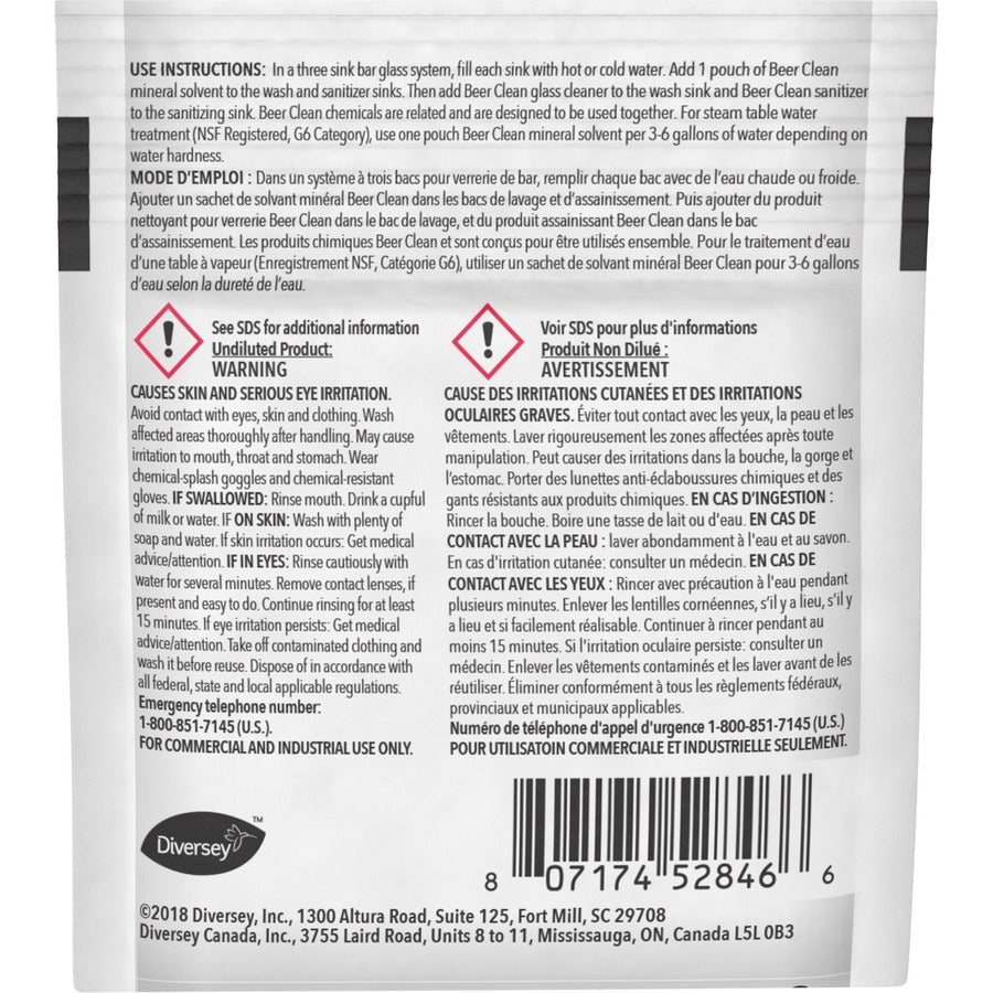 Diversey Beer Clean Mineral Solvent - Rear