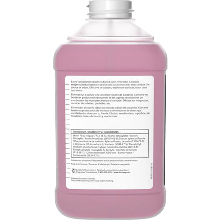 Diversey BreakDown XC Odor Eliminator/Cleaner - Concentrate - 84.5 fl oz (2.6 quart) - Fresh Scent - No-mess