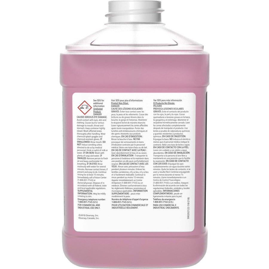 Diversey BreakDown XC Odor Eliminator/Cleaner - Concentrate - 84.5 fl oz (2.6 quart) - Fresh Scent - No-mess