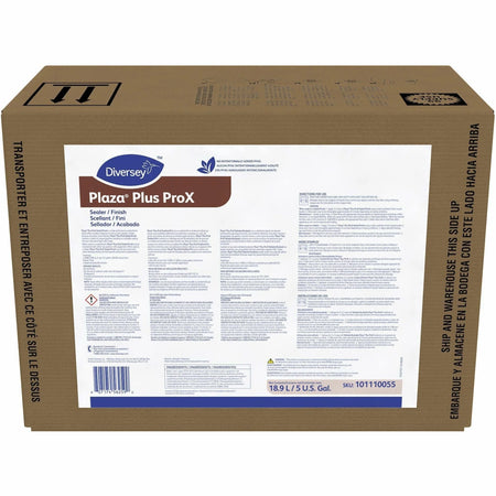 Diversey Care Plaza Plus Sealer/Finish: Multi-Surface Long-Lasting White Finish - Floor/Carpet Cleaners & Protectors