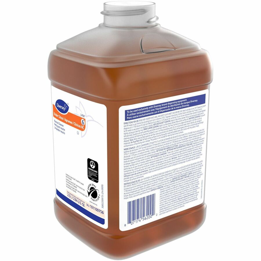 Diversey Care Stride Citrus Neutral Cleaner - Left