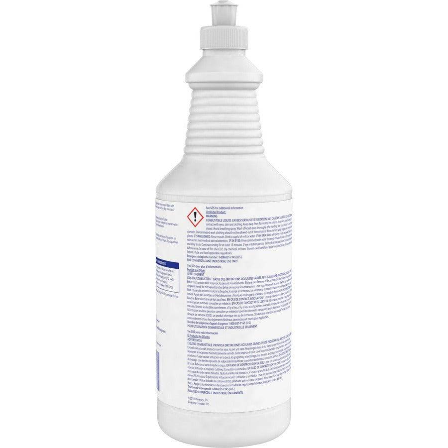 Diversey Citrus Express Gel Solvent Spotter - For Carpet - 32 fl oz (1 quart) - Scent - Floor/Carpet Cleaners &