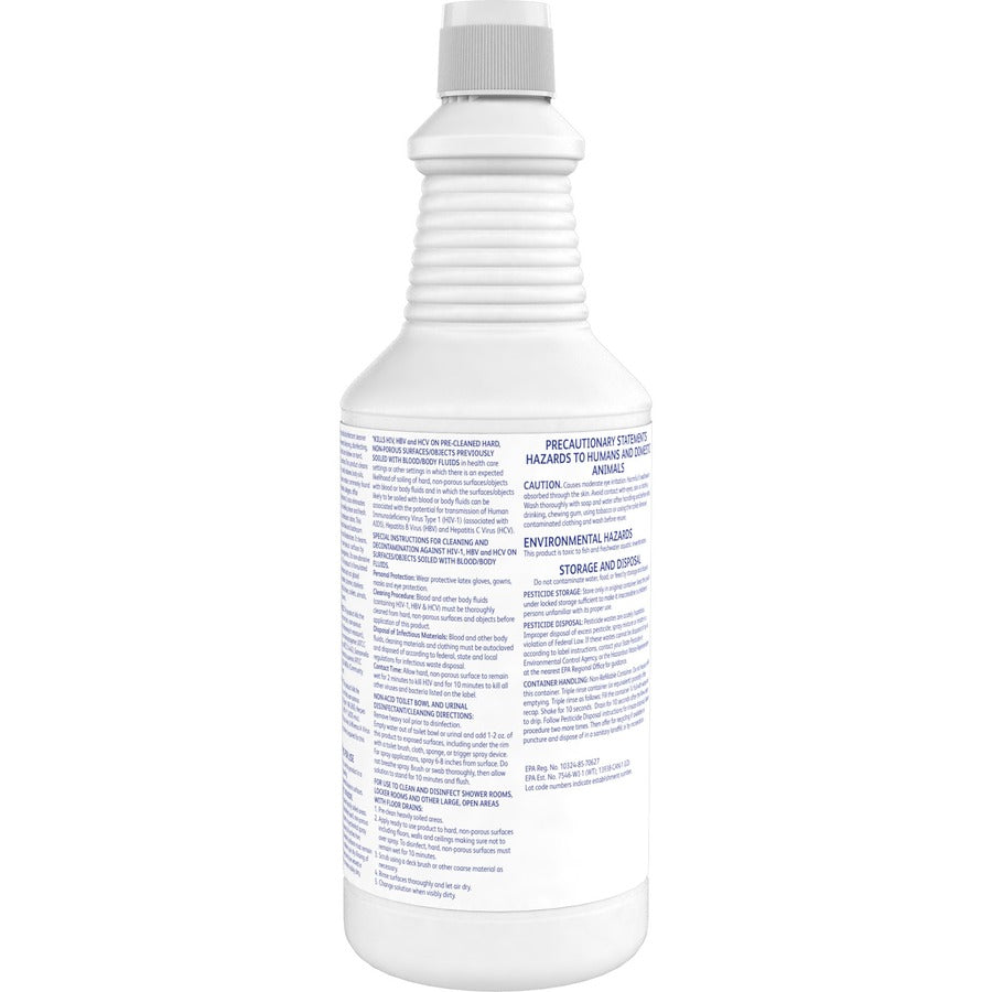Diversey Crew Non-Acid Disinfectant Cleaner - Rear