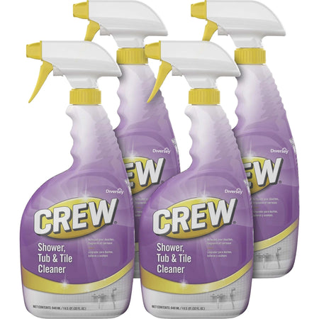 Diversey Crew Shower Cleaner - Fresh Scent - Non-abrasive - 32 fl oz - Restroom & Toilet Cleaners