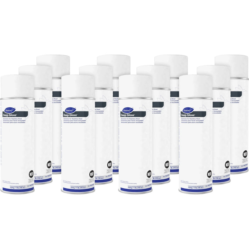 Diversey Deep Gloss Stainless Steel Maintainer - Ready-To-Use - 16 fl oz - Specialty Cleaners
