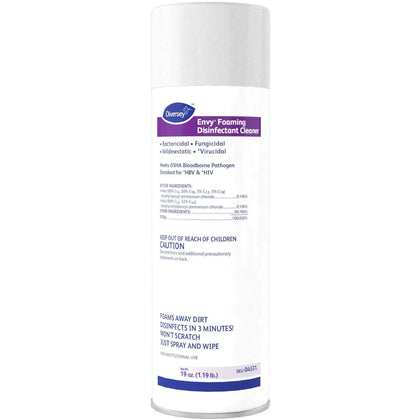 Diversey Envy Foaming Disinfectant Cleaner - Lavender Scent - Fast Acting - Disinfectants