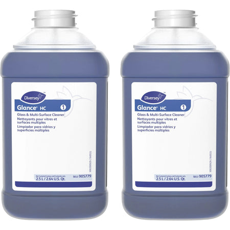 Diversey Glance HC Glass Cleaner - Concentrate - Non-streaking - 84.5 fl oz - Cleaners