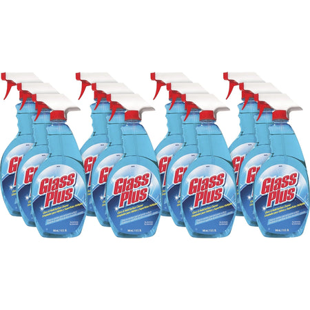 Diversey Glass Plus Multi-Surface Cleaner: 32 fl oz - Grime Soil Dirt & Grease Remover - Cleaners