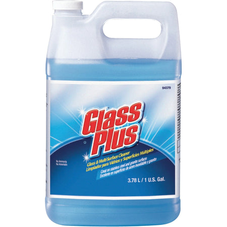 Diversey Glass Plus Multisurface Cleaner - 128 fl oz - Blue - 4 / Carton - Multipurpose Cleaners