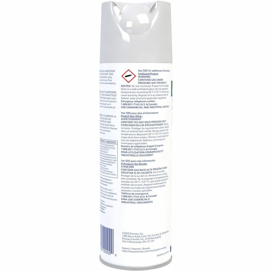 Diversey Good Sense Air Fresheners - Aerosol - 16 fl oz (0.5 quart) - Floral - Odor Neutralizer Non-staining