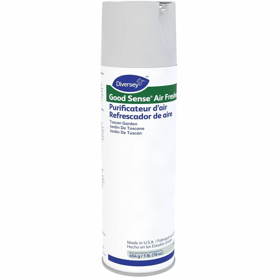 Diversey Good Sense Air Fresheners - Aerosol - 16 fl oz (0.5 quart) - Floral - Odor Neutralizer Non-staining