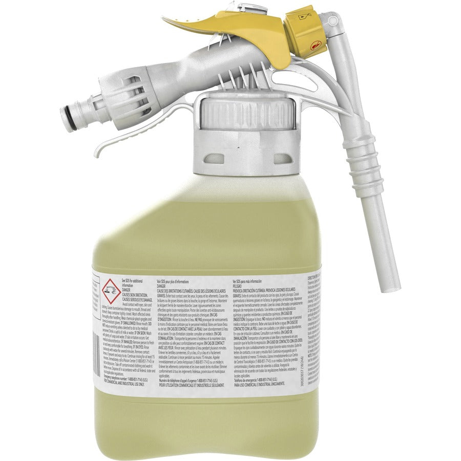 Diversey Heavy Duty Prespray Plus - Ready-To-Use - 50.7 fl oz (1.6 quart) - Floral Scent - pH Neutral - Yellow