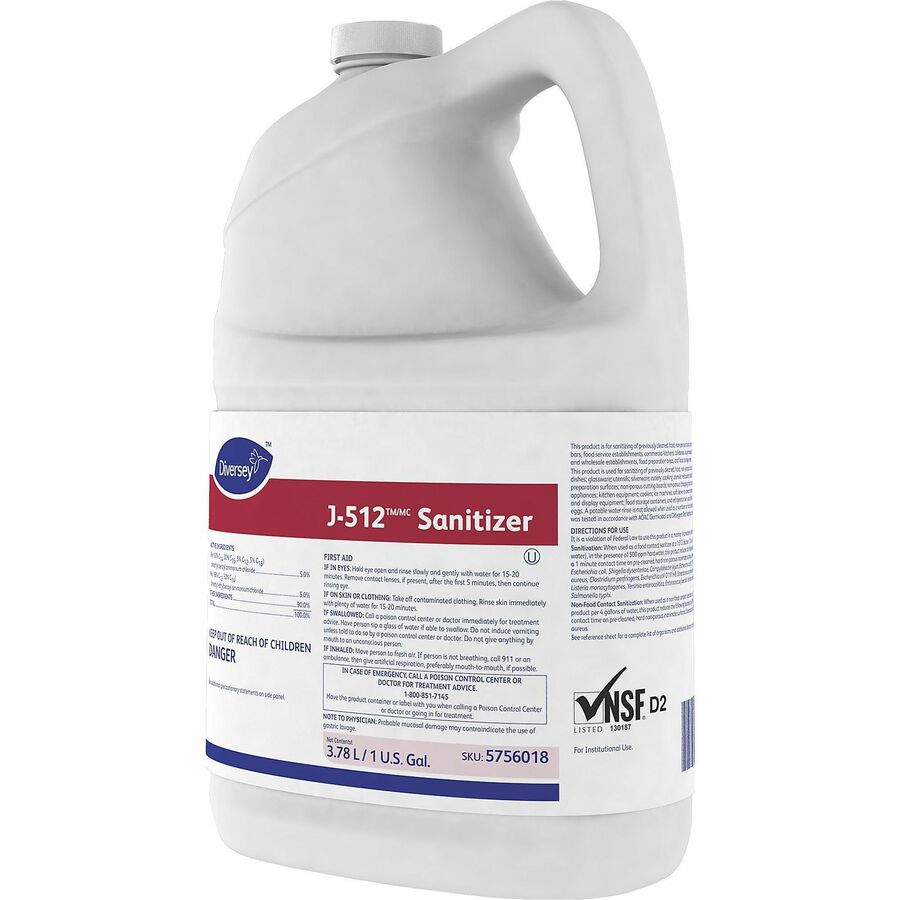 Diversey J-512 Sanitizer - Left