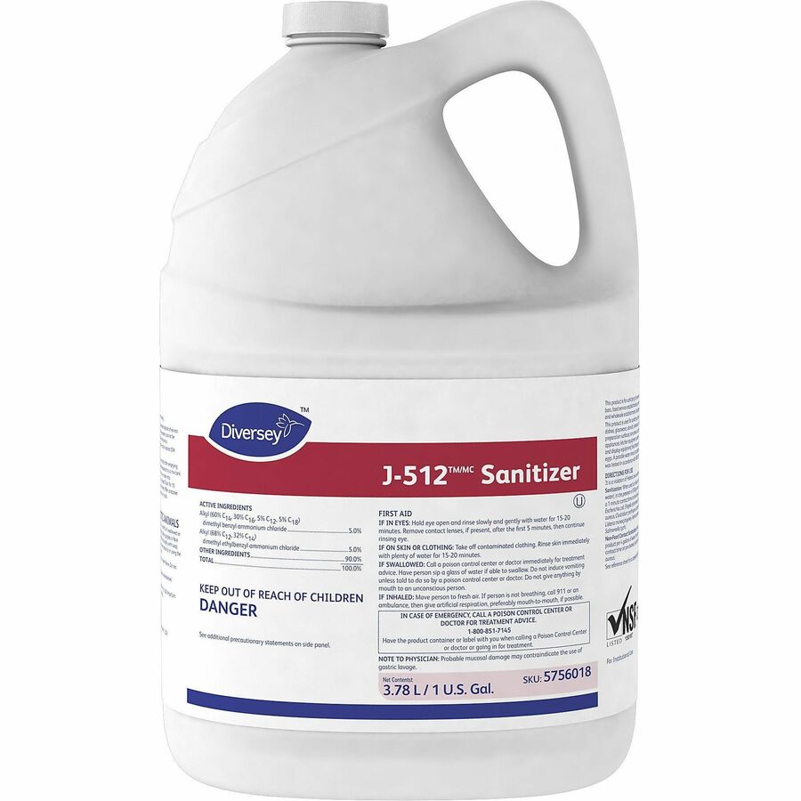 Diversey J-512 Sanitizer - Front