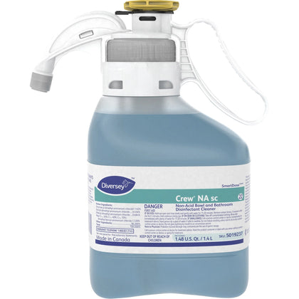 Diversey Non-Acid Bathroom Cleaner - Multi-Surface Concentrate - Floral Scent - 47.3 fl oz - Restroom & Toilet Cleaners