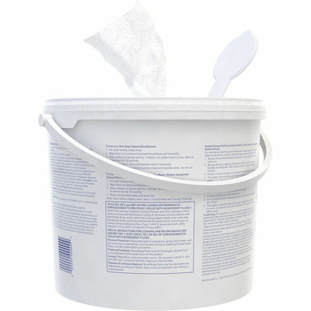 Diversey One-Step Ready-to-Use Hospital Disinfectant Cleaner Wipe - Rear