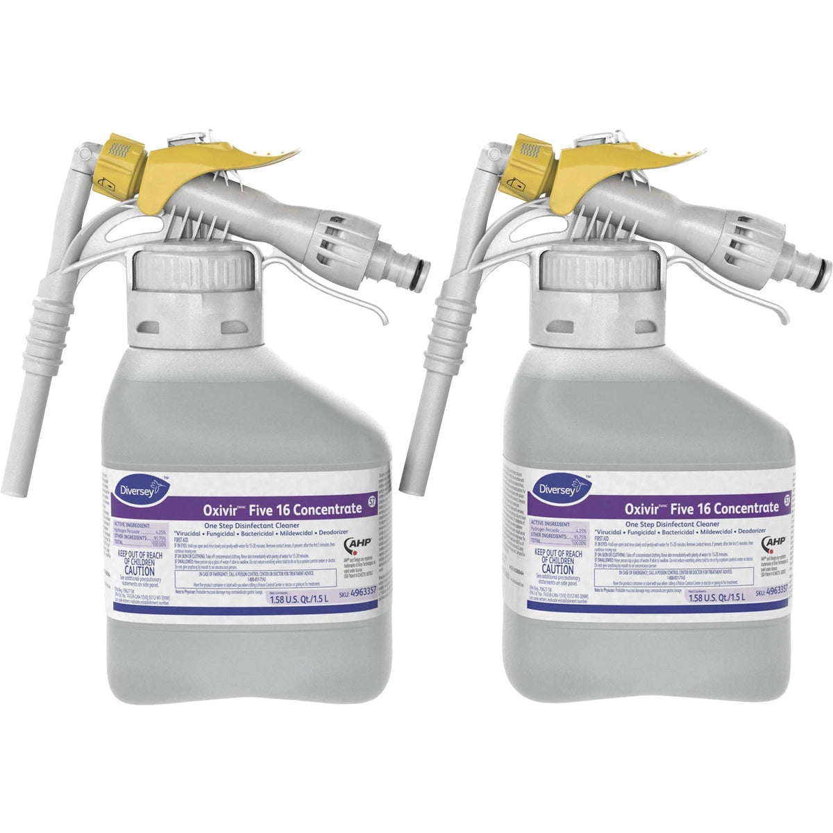 Diversey Oxivir Five 16 Concentrate Cleaner - 2000