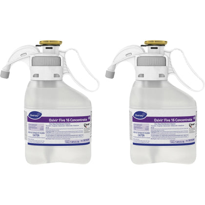 Diversey Oxivir Five 16 Disinfectant Cleaner: Concentrated VOC-Free - 47.3 fl oz - Disinfectants