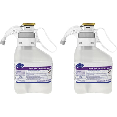Diversey Oxivir Five 16 Disinfectant Cleaner: Concentrated VOC-Free - 47.3 fl oz - Disinfectants