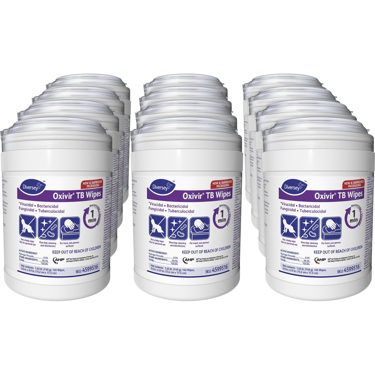 Diversey Oxivir Tb Wipes - 2000