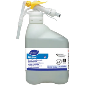 Diversey PERdiem General Purpose Cleaner - Concentrate - 169 fl oz (5.3 quart) - Heavy Duty Dye-free Phosphorous-free
