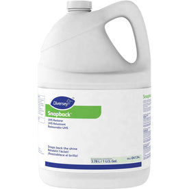 Diversey Snapback UHS Restorer - 128 fl oz (4 quart) - Lemon Scent - Gloss Resistant - Blue - 4 / Carton - Floor/Carpet