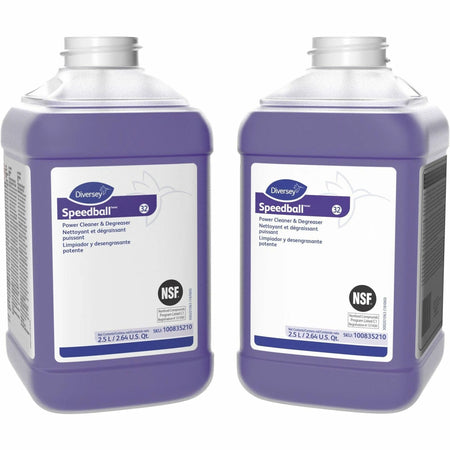 Diversey Speedball Power Cleaner & Degreaser - Concentrate - Fresh Lemon Citrus Scent - Heavy Duty - 2 / Carton