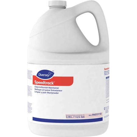 Diversey Speedtrack Clean/Burnish Maintainer - 128 fl oz - Quick Drying Formula - Floor/Carpet Cleaners & Protectors