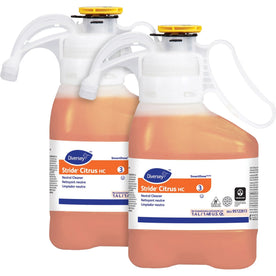 Diversey Stride Citrus HC Neutral Cleaner - Concentrate - Scent - 47.3 fl oz - 2/Carton - Multipurpose Cleaners