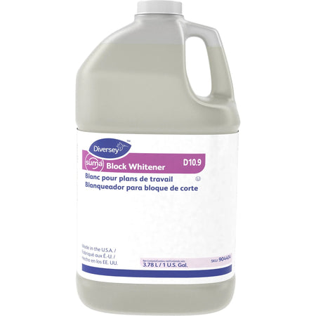Diversey Suma Block Whitener: Ready-To-Use 128 fl oz - Chlorine Scent - Specialty Cleaners