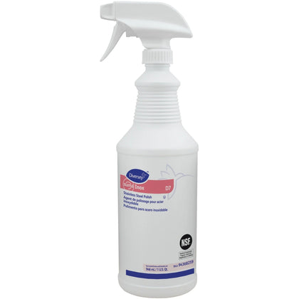 Diversey Suma Inox Stainless Steel Polish - 32 fl oz - Hydrocarbon Scent - Specialty Cleaners