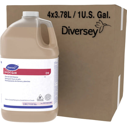 Diversey Suma Oven/Grill Cleaner: Heavy Duty 128 fl oz - Ready-To-Use - Specialty Cleaners